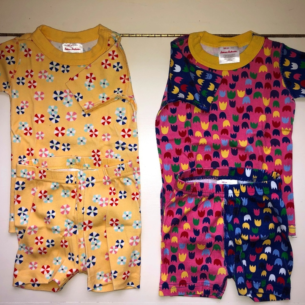 Hanna Andersson short john pajamas